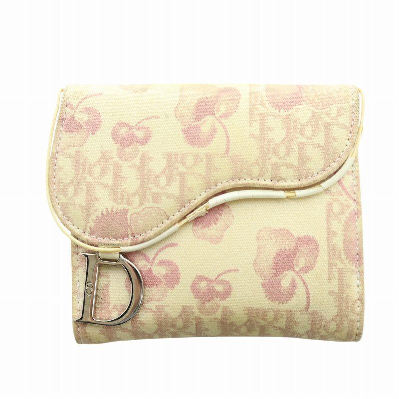 Christian Dior クリスチャンディオール 二つ折り財布 ウォレット  