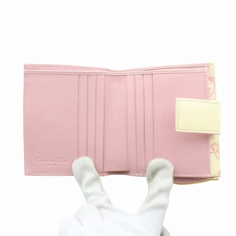 Christian Dior クリスチャンディオール 二つ折り財布 ウォレット 