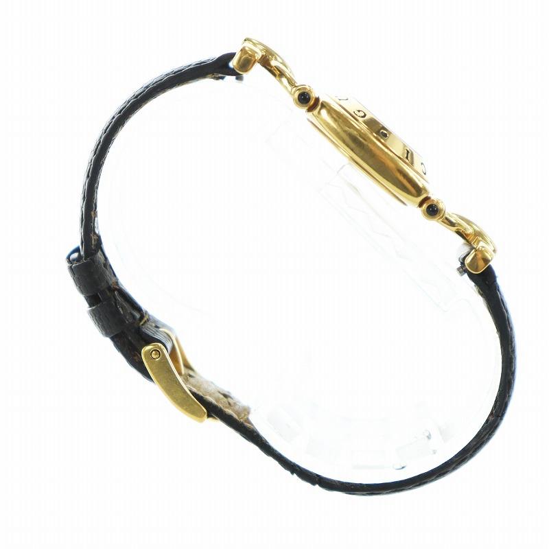 GUCCI（グッチ） 腕時計 ウォッチ クォーツ ホースビット ロゴ 黒文字