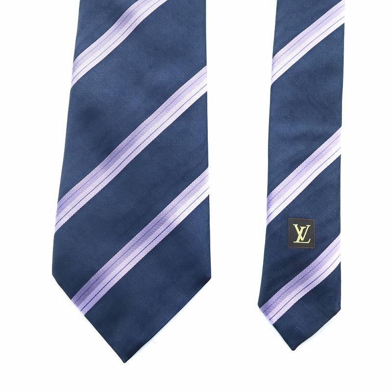 LOUIS VUITTON（ルイ・ヴィトン） ネクタイ ワイドタイ 小紋柄 総柄