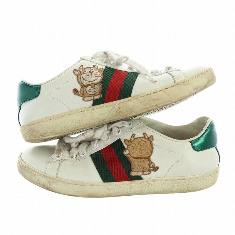 GUCCI グッチ ドラえもんコラボ 丑年 ローカットスニーカー GUCCI グッチ ドラえもんコラボ 丑年 ローカットスニーカー