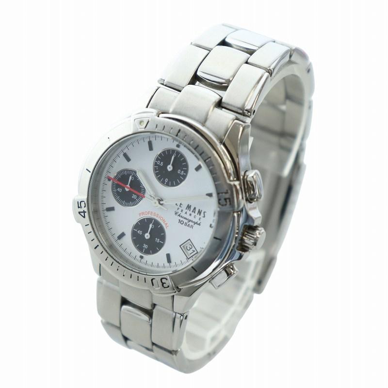 ルマン LE MANS A.C.O 腕時計 ウォッチ クォーツ クロノグラフ