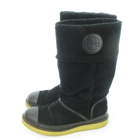 新品同様】TORY BURCH ミドルブーツ 37.5 新品同様】TORY BURCH ミドル