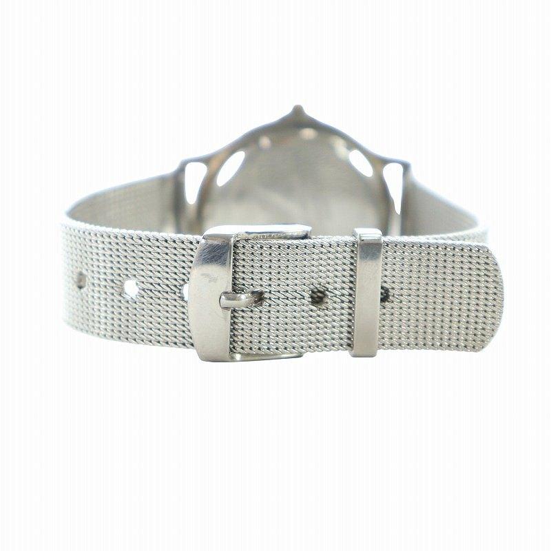 未使用 GIORGIO ARMANI ジョルジオアルマーニ メッシュ ベルト ジョルジオアルマーニ GIORGIO ARMANI 腕時計 ウォッチ クォーツ