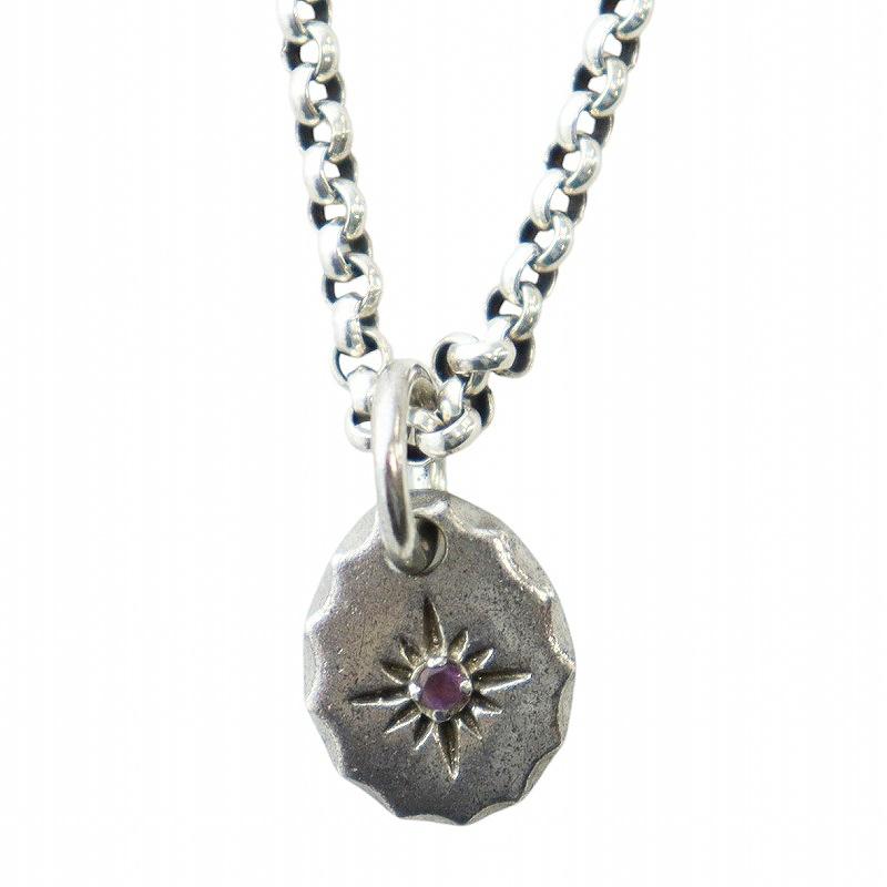 SAADネックレス(サード) 中古・古着通販】saad (サード) サンシンボルネックレス シルバー