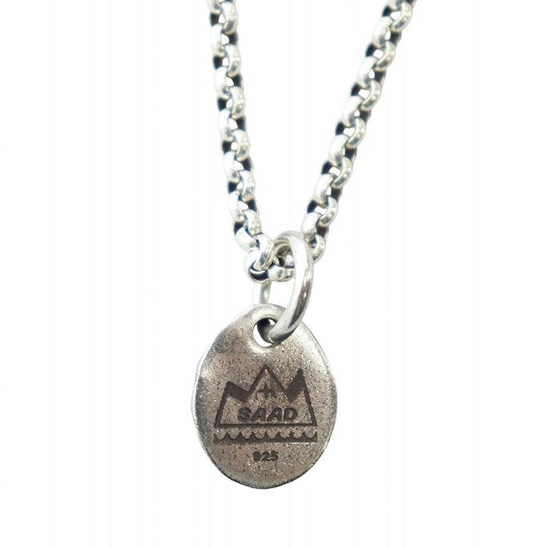 サード SAAD ネックレス アクセサリー ペンダント ロゴ ラインストーン