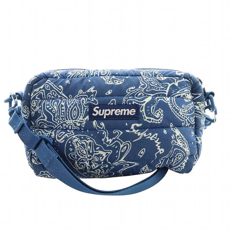 Supreme（シュプリーム） SUPREME 22AW パファー サイドバッグ 