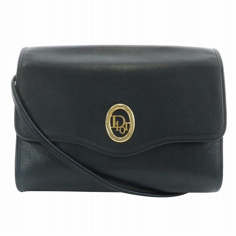m*g様 Christian Dior ヴィンテージ ショルダーバッグ 黒 金具 Christian Dior（クリスチャン・ディオール） ヴィンテージ ショルダー