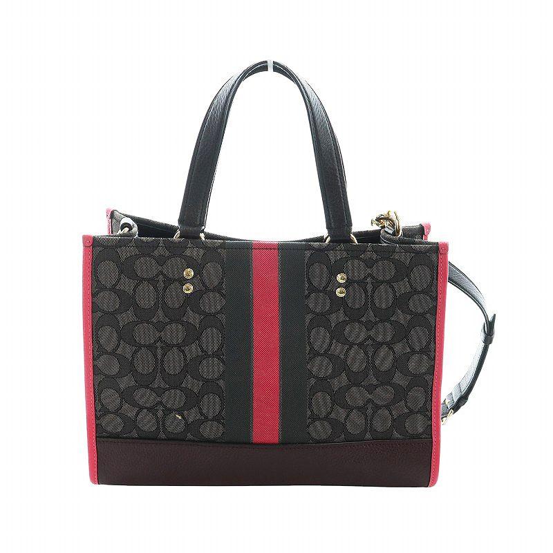 COACH（コーチ） デンプシー トートバッグ ショルダー 2WAY レザー