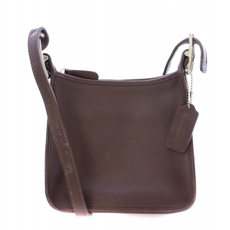 COACH コーチ オールド OLD ショルダーバッグ コンパクト レザー COACH コーチ オールド OLD ショルダーバッグ コンパクト レザー