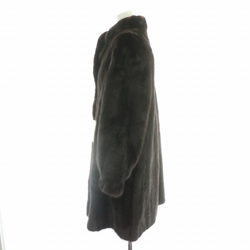 未使用品 ランバン LANVIN ブラックグラマ BLACKGLAMA ファーコート 