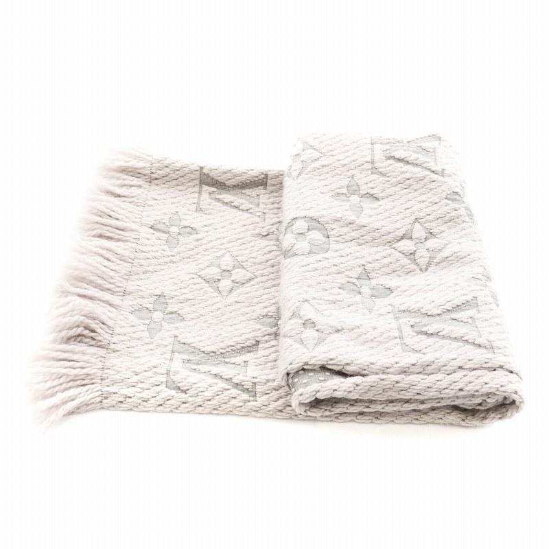 LOUIS VUITTON ルイヴィトン エシャルプ ロゴマニア マフラー M74742  