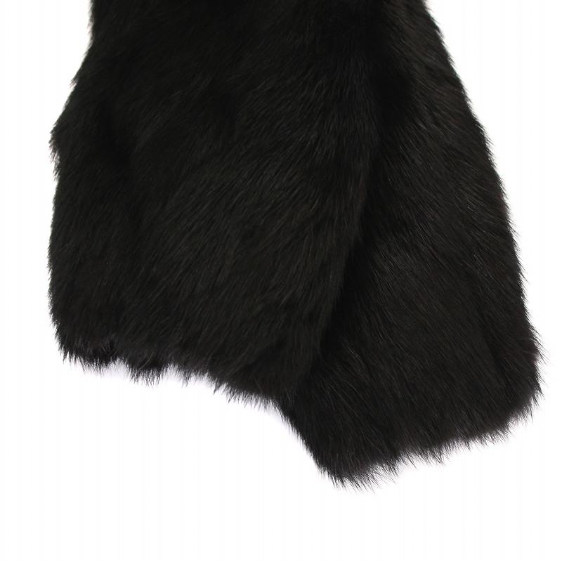 EMBA エンバ ブラックミンクファーコート 11号 未使用に近い EMBA