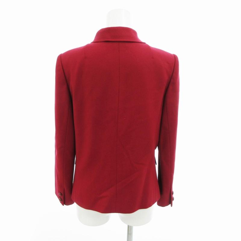GIVENCHY - ジバンシィ ヴィンテージ ジャケット ブルゾン ウール 8 赤 レッド ジバンシィ GIVENCHY ヴィンテージ ジャケット ブルゾン ウール 8 赤