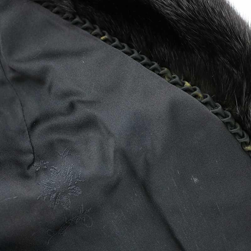 ノーブランド ファーコート 毛皮コート ミンク ハーフ 大きいサイズ 13