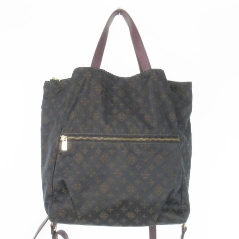 ラシット　モノグラム　リュックトート　2way ラシット リュックサック 2way トートバッグ ナイロン レザー 総