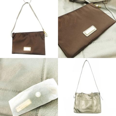 未使用品 プリニオ ヴィソナ PLINIO VISONA トートバッグ 2way 
