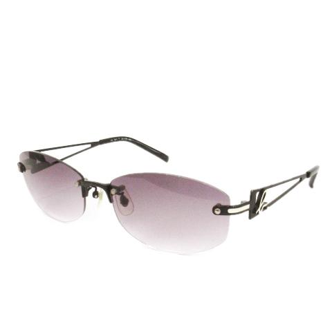 美品 agnesb. アニエスベー ブラック サングラス ケース51-7003 【楽天