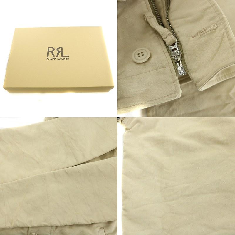 未使用品 ダブルアールエル RRL ハンドエンブロイダリー コットン