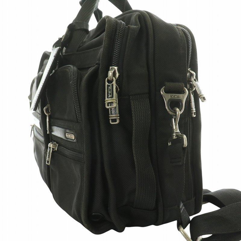 【美品】tumi トゥミ 26180D4 3way ビジネスバッグ リュック 黒 TUMI トゥミ 3WAYバッグ ブリーフケース ビジネスバッグ
