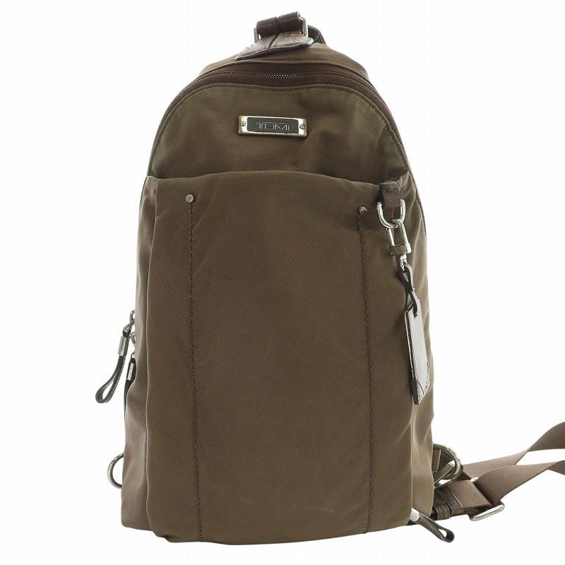 TUMI（トゥミ） ボディバッグ ショルダーバッグ レザー ナイロン