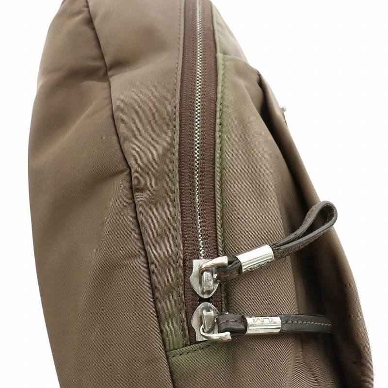 TUMI（トゥミ） ボディバッグ ショルダーバッグ レザー ナイロン