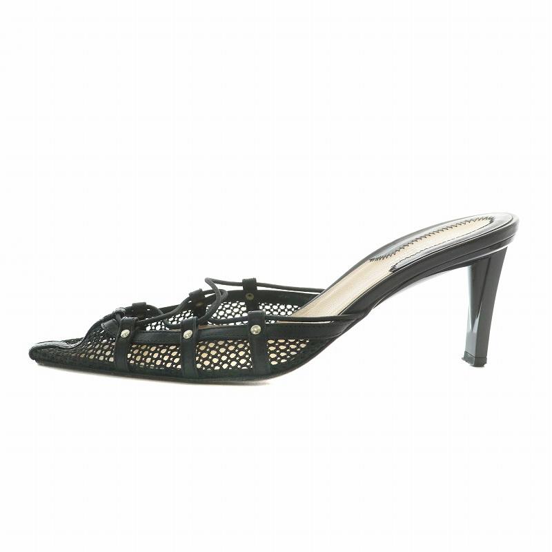 ダナキャランニューヨーク DKNY ミュール サンダル レザー