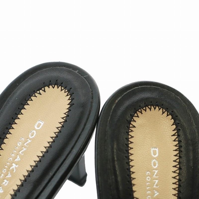 ダナキャランニューヨーク DKNY ミュール サンダル レザー