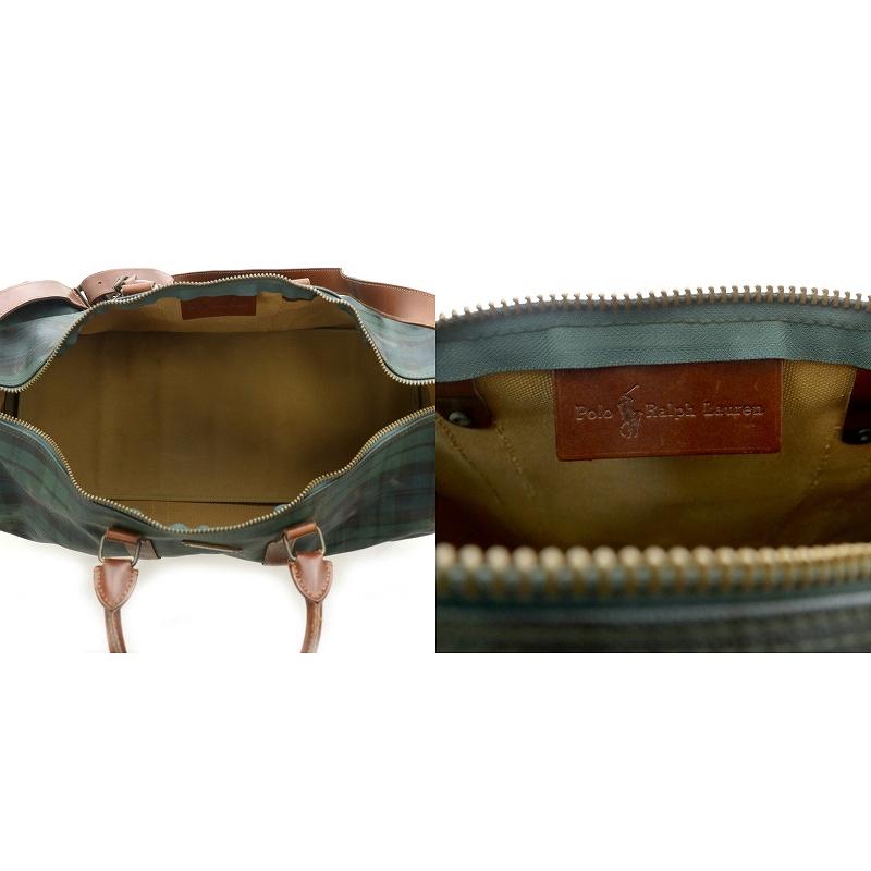 POLO RALPHLAUREN ボストンバッグ 2WAY PVCレザー 大容量 ポロ ラルフローレン POLO RALPH LAUREN ボストンバッグ