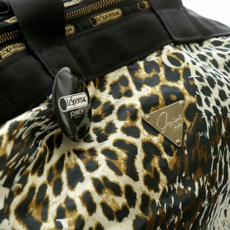 レスポ✖️Joyrich ブラック エナメル　キルト　ボストンバッグ LeSportsac（レスポートサック） ボストンバッグ SMALL CARRYALL