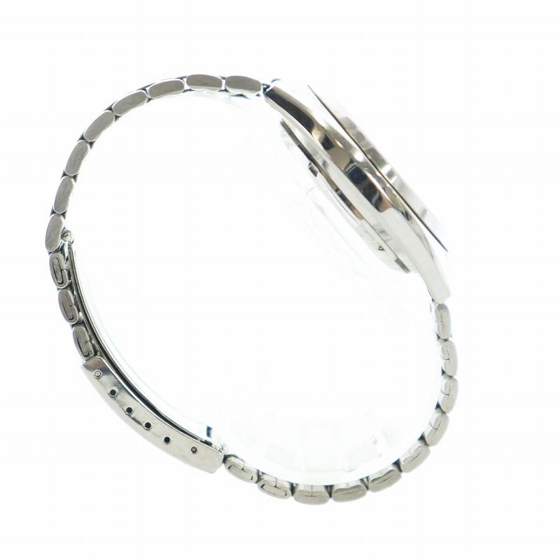 セイコー SEIKO 5 ファイブ 腕時計 自動巻き デイデイト シルバー色