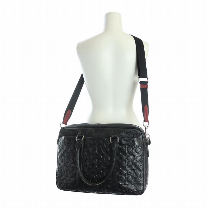 ト*モ様 COACH ブラック ビジネスバッグ COACH（コーチ） ビジネスバッグ ショルダー 2WAY 書類カバン ブリーフ