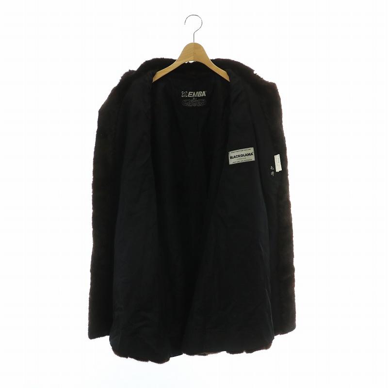 EMBA BLACKGLAMA 毛皮コート エンバ EMBA ブラックグラマ BLACKGLAMA ファーコート アウター 毛皮