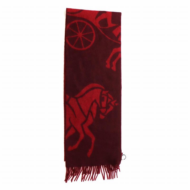 未使用品 コーチ COACH ホース アンド キャリッジ カシミヤ