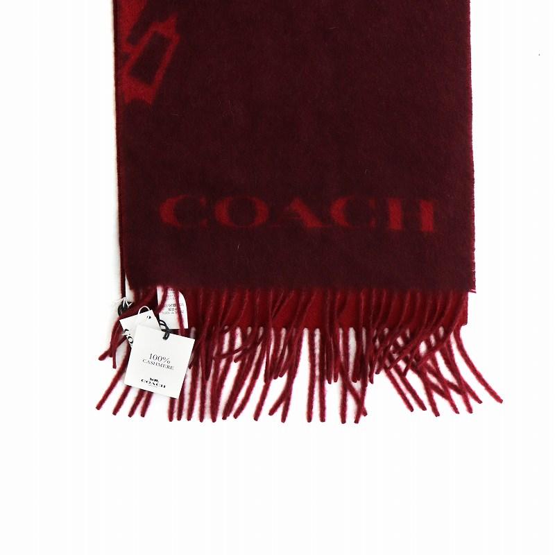 COACHコーチ・ホースアンドキャリッジ マフラー カシミヤ100%新品 中古・古着通販】COACH (コーチ) ホース アンド キャリッジ