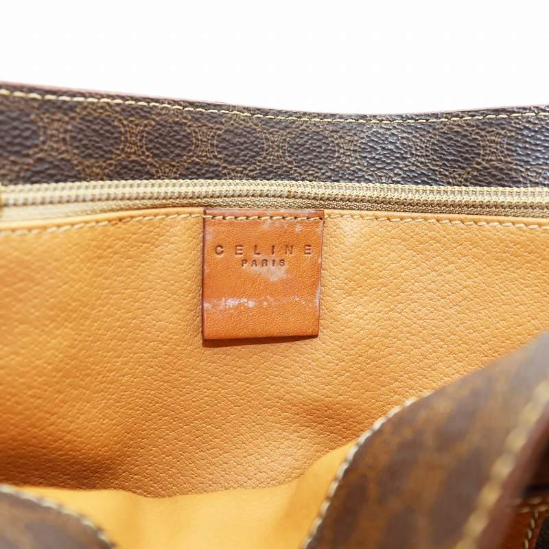 CELINE（セリーヌ） ヴィンテージ トートバッグ マカダム ロゴ 総柄