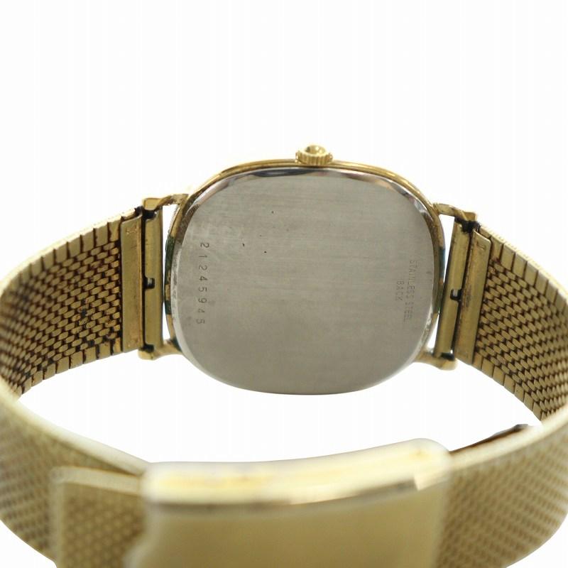 ロンジン LONGINES 腕時計 ウォッチ クォーツ ロゴ スクエア ゴールド
