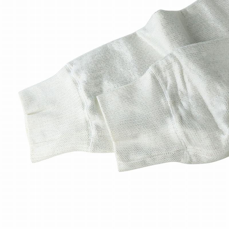 美品 ルシアンペラフィネ スカル パーカー フード 白 XS マウンテン