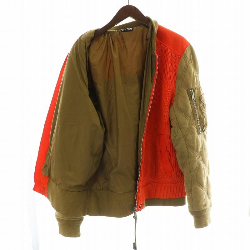 DIESEL（ディーゼル） DIESEL K-OHIO ニット切替 ジャケット フライト