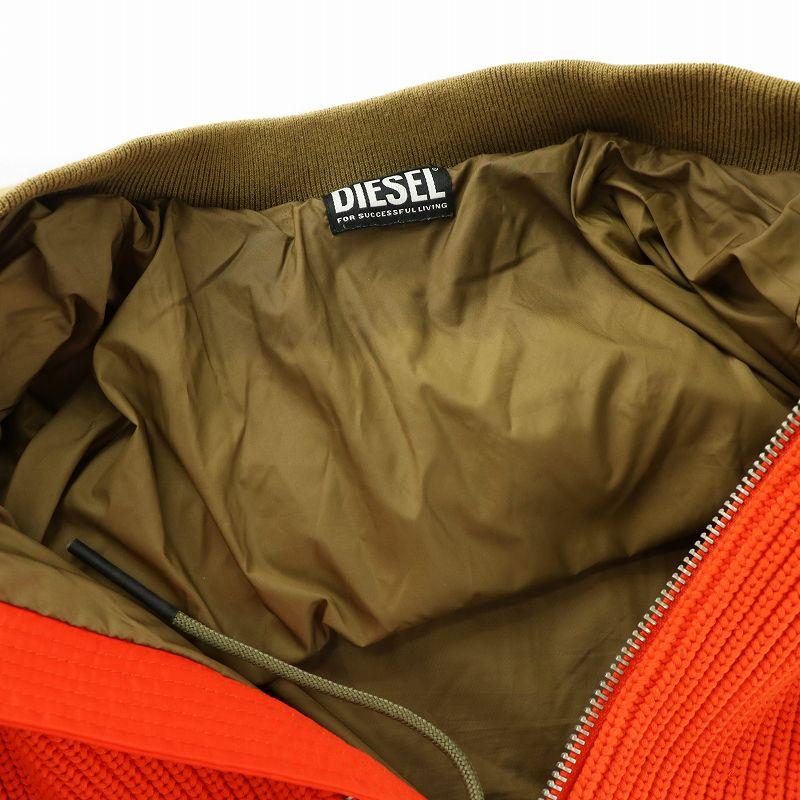 DIESEL（ディーゼル） DIESEL K-OHIO ニット切替 ジャケット フライト