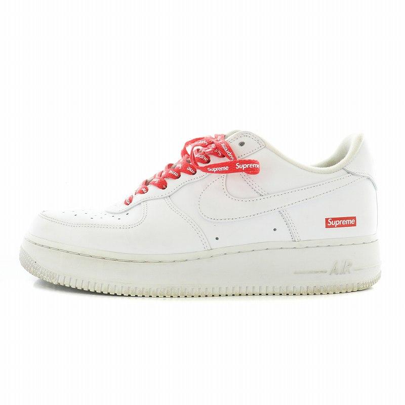 NIKE ナイキ × シュプリーム Supreme Air Force 1 Low White