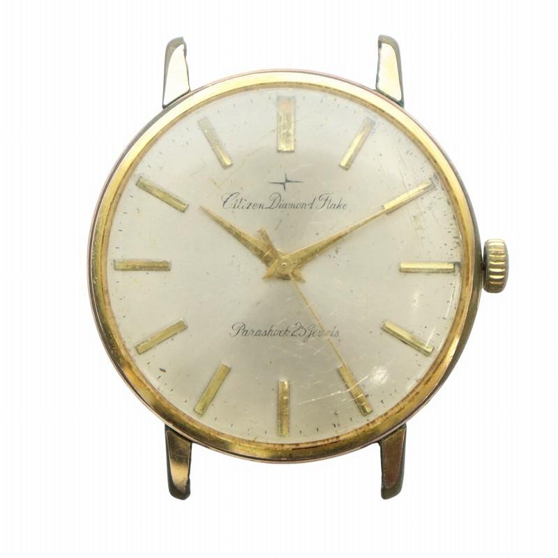 シチズンダイヤモンドフレーク シチズン ダイヤモンドフレーク デッドストック 手巻き 1964年製
