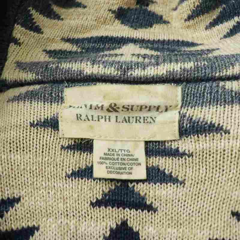 DENIM & SUPPLY RALPH LAUREN カーディガン ニット 長袖 ショール