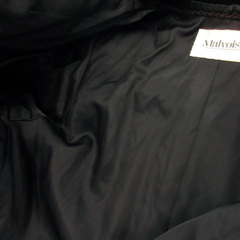 マルヴォワジー malvoisie ファーコート ブラックミンクファー 毛皮