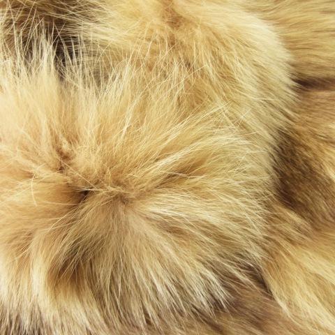 ノーブランド ファーコート ファージャケット フォックスファー 毛皮