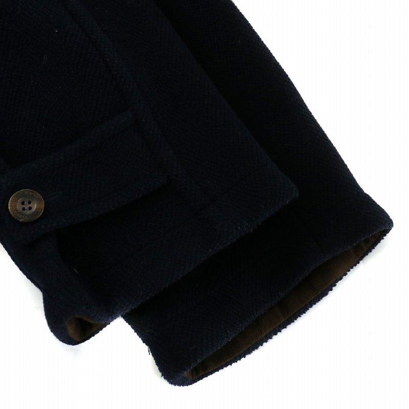 dunhill（ダンヒル） ダッフルコート アウター ウール ミドル フード