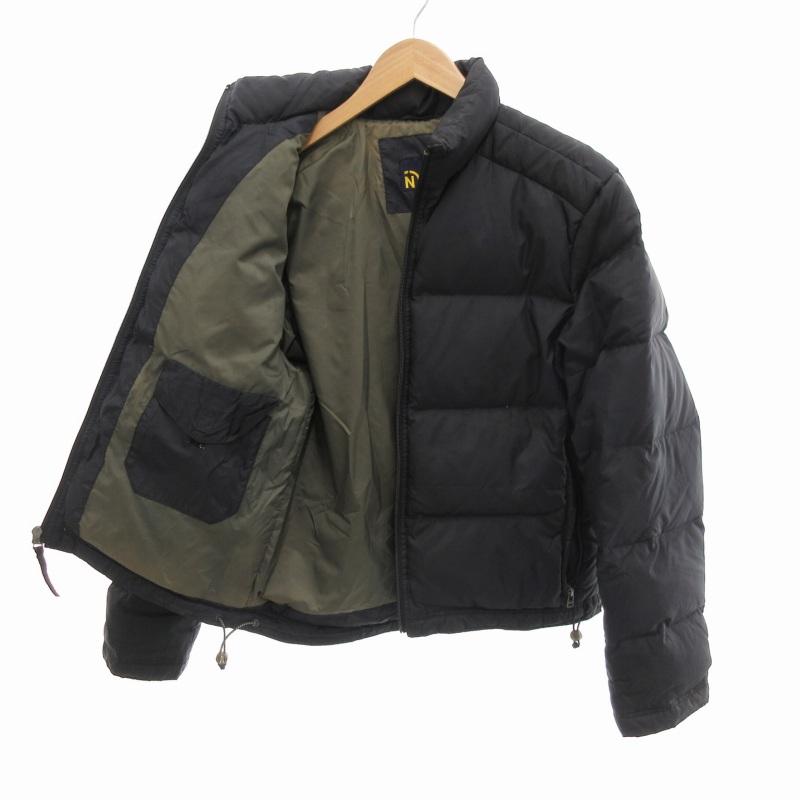 ノーティカ NAUTICA ダウンジャケット ジップアップ ナイロン ミドル丈