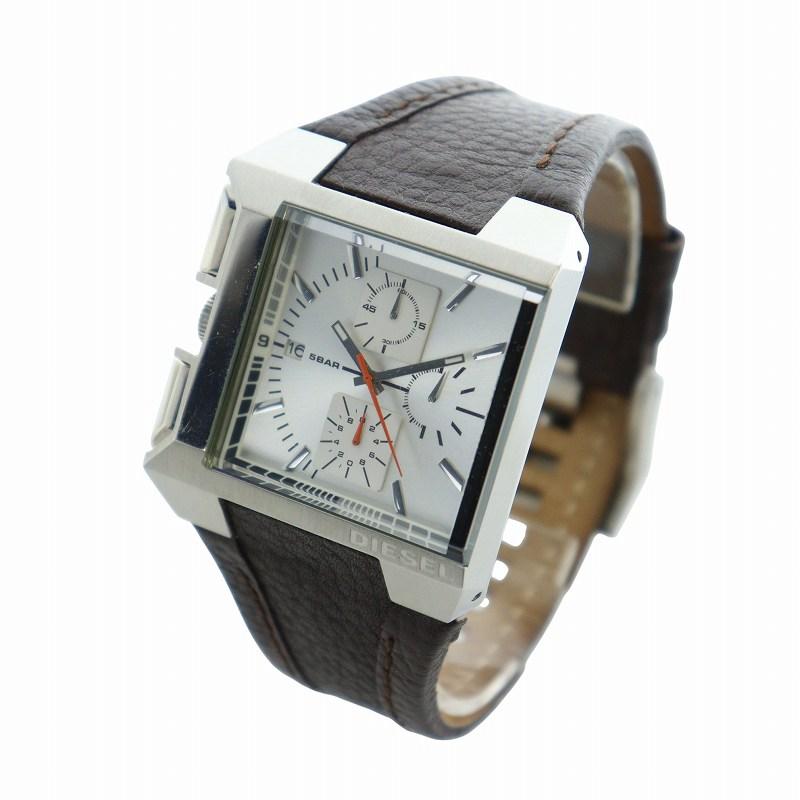 DIESEL（ディーゼル） 腕時計 ウォッチ クォーツ レザー クロノグラフ
