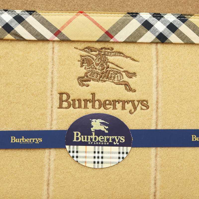 バーバリーズ Burberrys 純毛毛布 ブランケット ウール ノバチェック