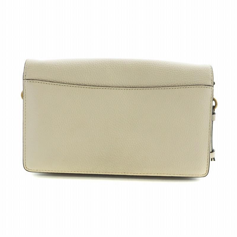 COACH（コーチ） ショルダーウォレット 長財布 レザー ロゴ 花 